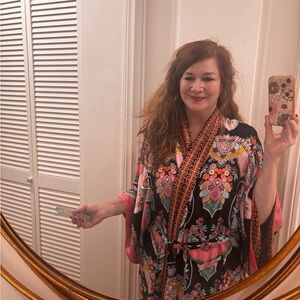 Rachel Zoe Reversible Kimono Robe or Beach Coverup